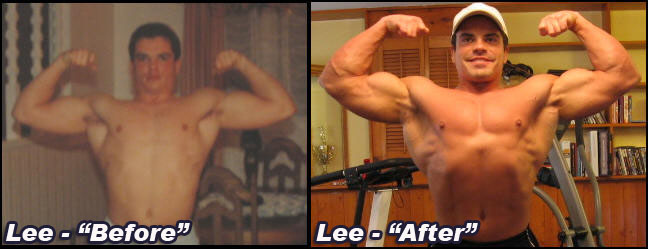 Lee Hayward's Before & After Transformation