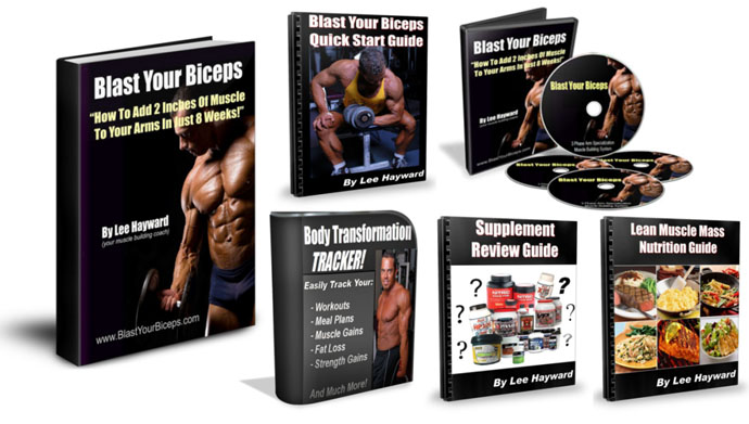 You're Going To Get The Blast Your Biceps Program Plus 5 Killer Bonuses!