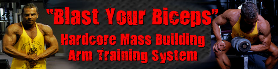 Blast Your Biceps - Hardcore Mass Building Arm Specialization Workout Program!